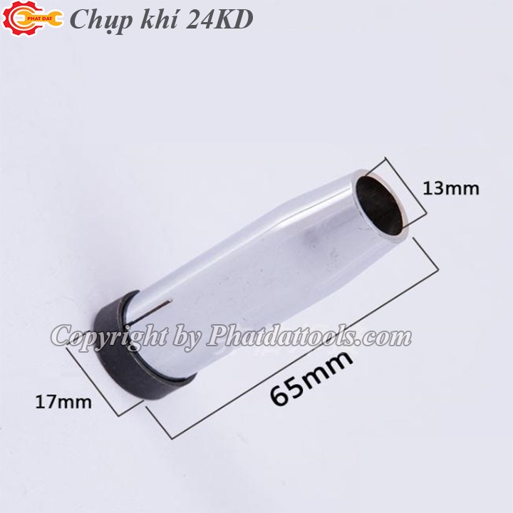 Bộ 5 chụp khí cho mỏ hàn MIG 24KD-Phụ kiện máy hàn MIG