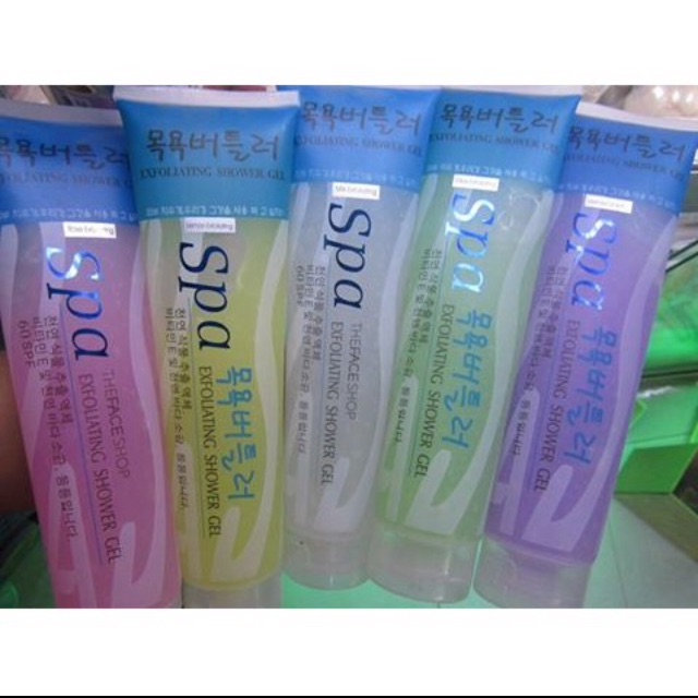 Spa tẩy tế bào chết 10 tuýp