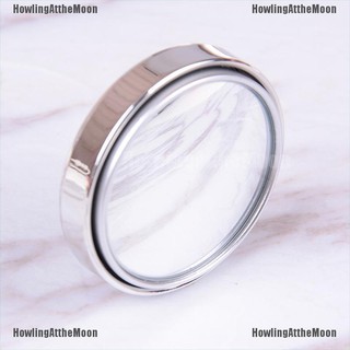 VN 1PC Silver car blind spot mirror 360° angle view adjustable rearview mirror ET