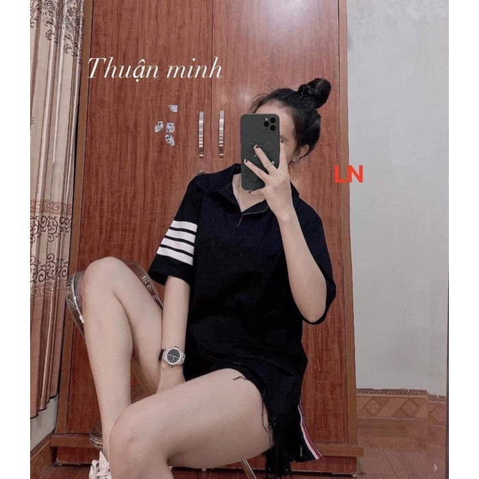 Áo polo vạch tay LN12