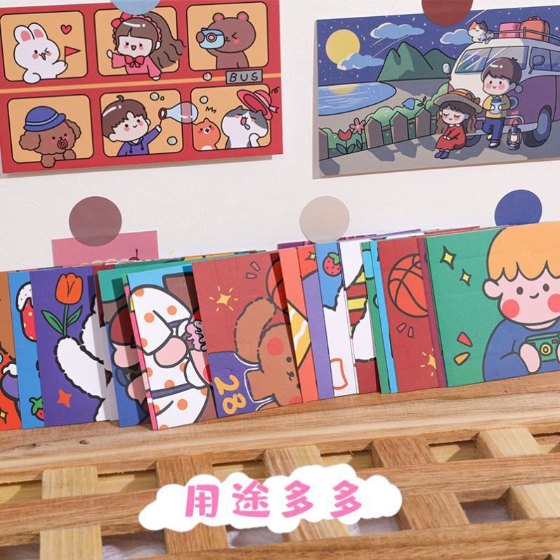 Bộ Postcard Tranh Trang Trí Tường, Phụ Kiện Chụp Hình,  Tranh Decor Kiểu Hàn Quốc Dễ Thương | BigBuy360 - bigbuy360.vn