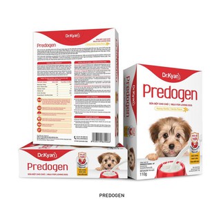 Sữa Bột cho chó Predogen Dr.Kyan - 110g - dành cho chó từ sơ sinh - cung cấp đủ dinh dưỡng giúp phát triển toàn diện