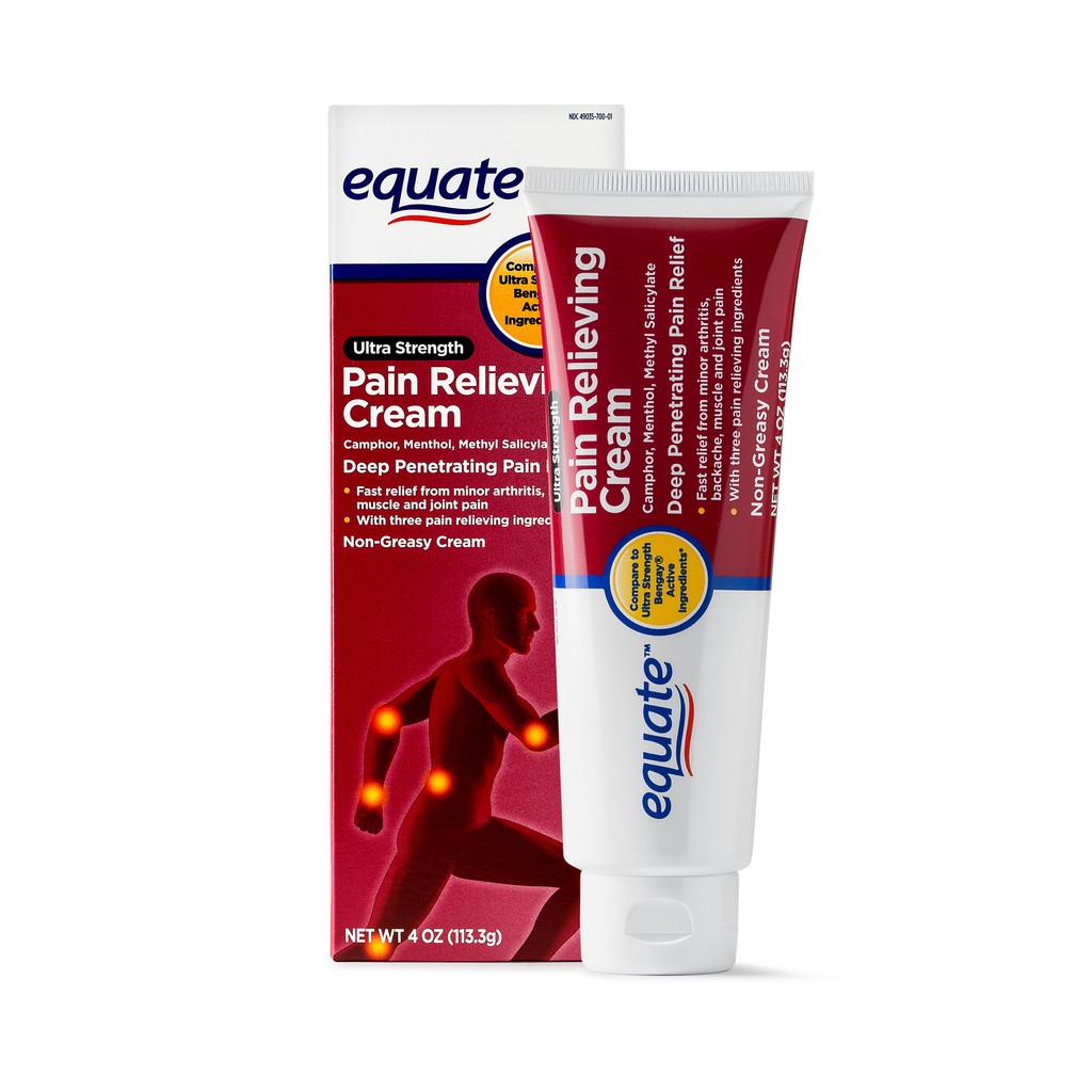 Kem xoa bóp giảm đau nhức Equate Ultra Strength Pain Relief Cream