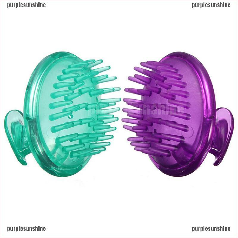 Bàn Chải Gội Đầu Mát Xa Da Đầu Bằng Silicone Tiện Dụng
