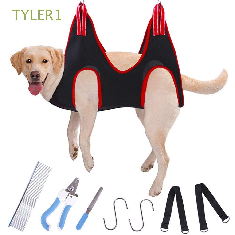Võng treo giữ cún/ mèo hỗ trợ tắm/ sấy khô/ cắt tỉa lông móng độc đáo tiện dụng