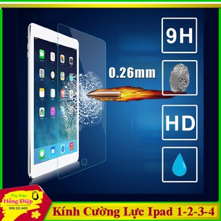 Kính Cường Lực Ipad 1 2 3 4