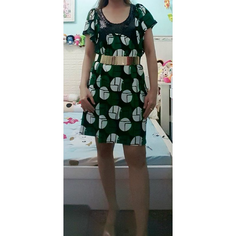 Thanh lý đầm hoa dưới 60kg, chất  thun  đẹp