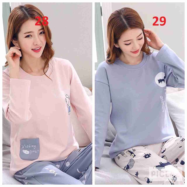 Bộ mặc nhà cotton