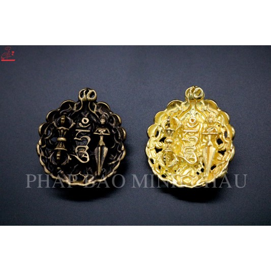 CỬU ĐẦU TRÙNG ĐÍNH HẠT TO (VÀNG - ĐEN)