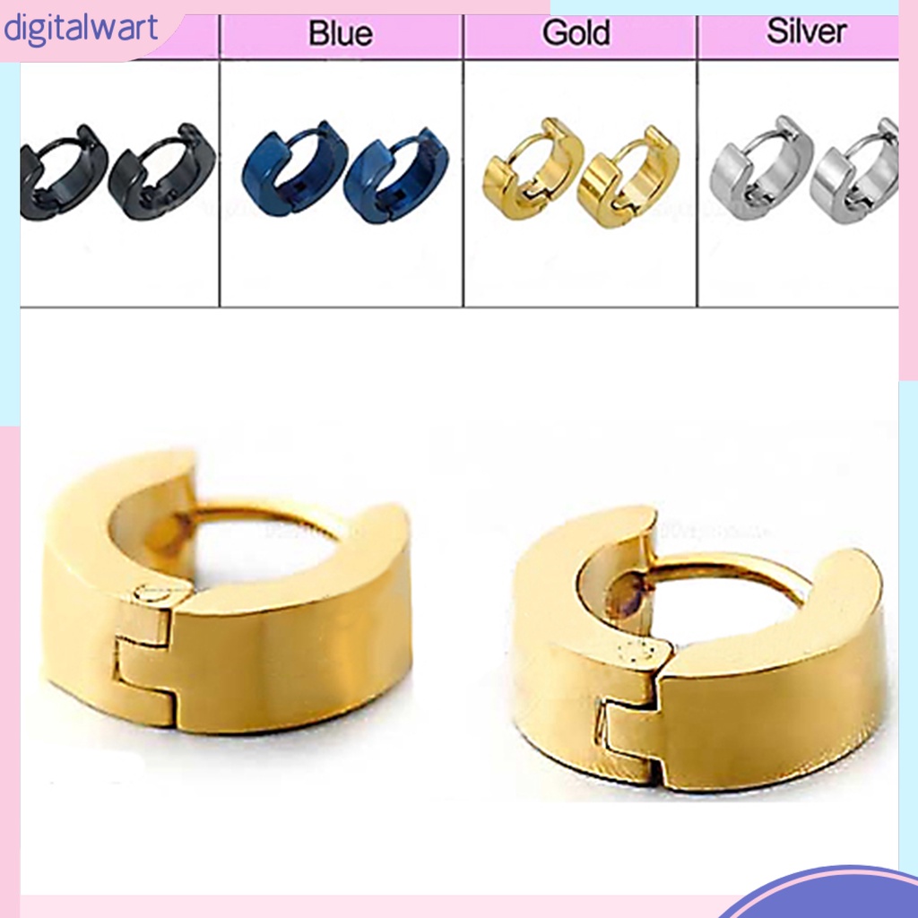 Hoa Tai Dạng Vòng Thời Trang Dành Cho Nam