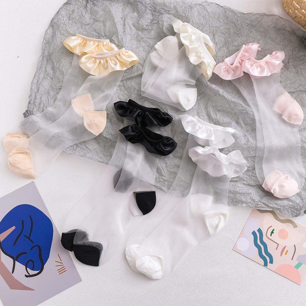 SOMEDAYZL Tất Thời Trang Mùa Xuân Phong Cách Lolita Nhật Bản Dành Cho Nữ