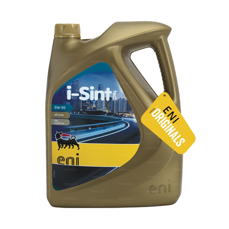 Nhớt ô tô ENI i-Sint SUPER 0W30 4L FULLY SYNTHETIC, tổng hợp toàn phần XE GA