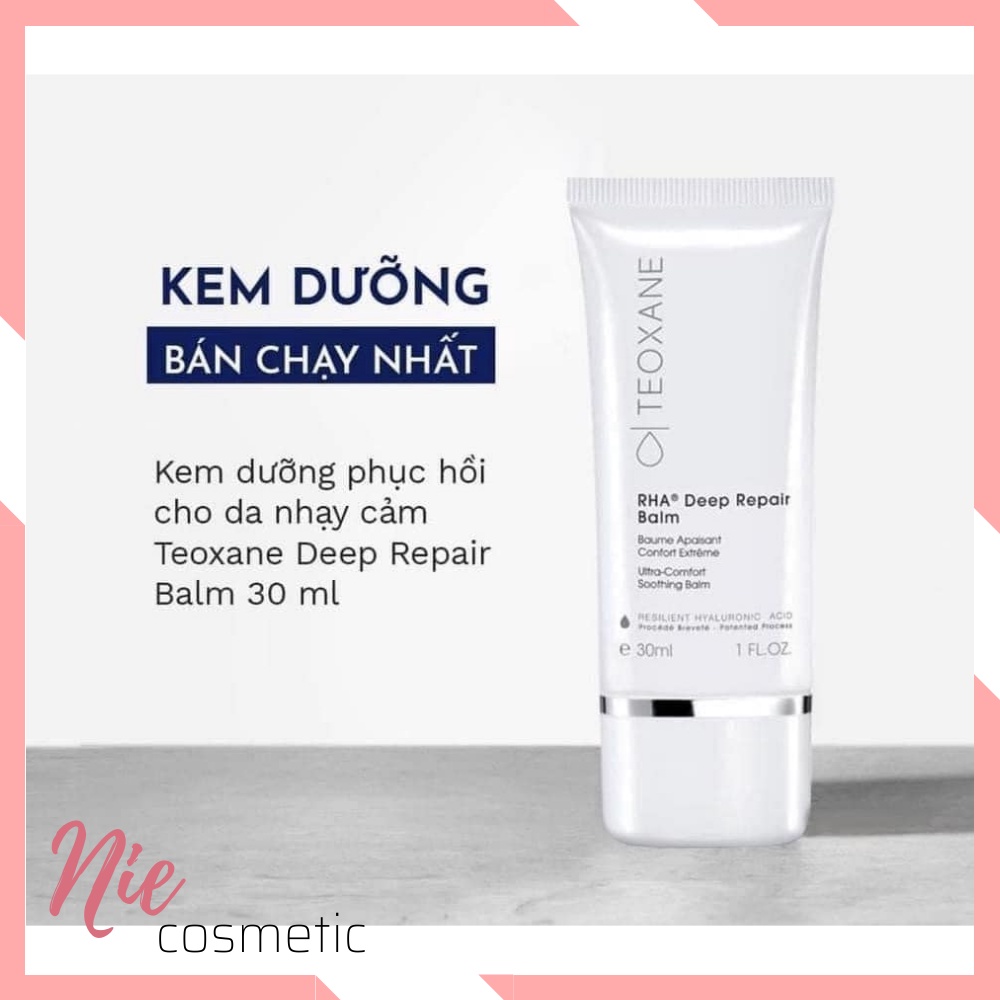 Kem dưỡng phục hồi cho da nhạy cảm Teoxane Deep Repair Balm 30ml