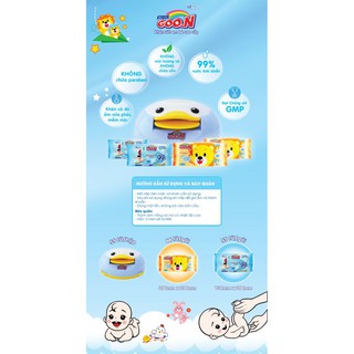 Khăn ướt Goon gói 55 miếng không mùi 