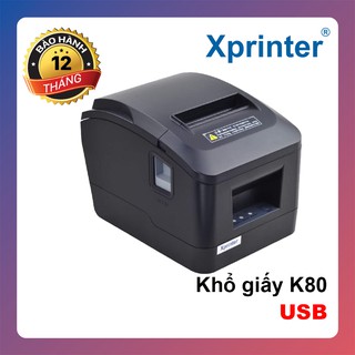 [HÀNG CHUẨN] Máy In Bill Xprinter K80 A160 USB