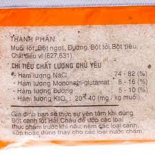 Bột canh i-ốt Hải Châu 190g