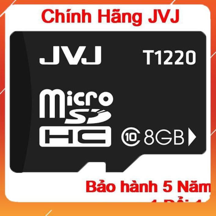 [ CHÍNH HÃNG ] Thẻ nhớ JVJ 64GB/32GB/16GB/8GB/4GB chuyên dụng  tôc độ cao microSDHC -Bảo hành 5 năm 1 đổi 1