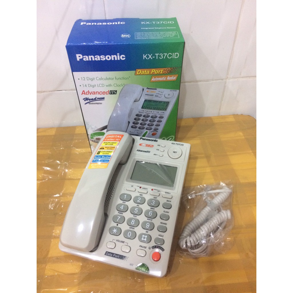 Điện thoại để bàn Panasonic KX-T37 CID hàng nhập khẩu