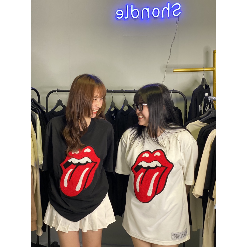 Áo Thun Thêu Nổi Vải Cotton Cao Cấp