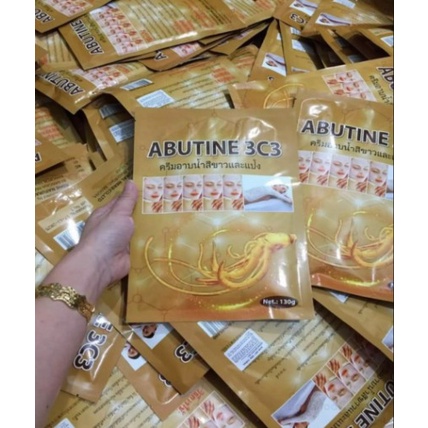 Tắm trắŉg nhân sâm Abutine 3C3 Thái Lan