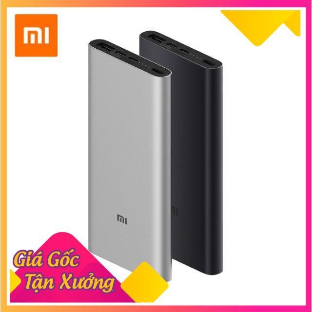 [ Chính Hãng] Sạc dự phòng Xiaomi Gen 3 cổng type c in/out usb