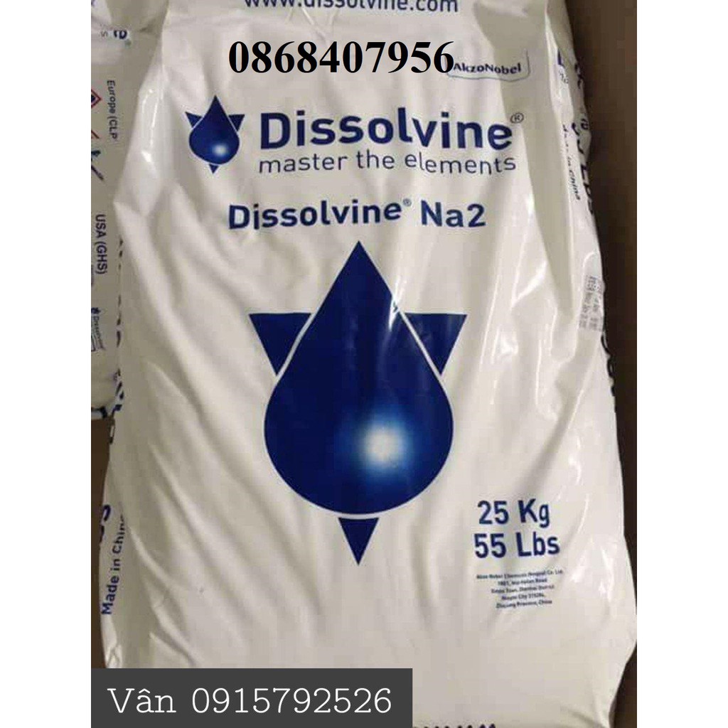 EDTA là từ viết tắt của EthyleneDiamineTetraacetic Acid. Đây là một axít hữu cơ mạnh (hơn 1.000 lần so với axít acetic)