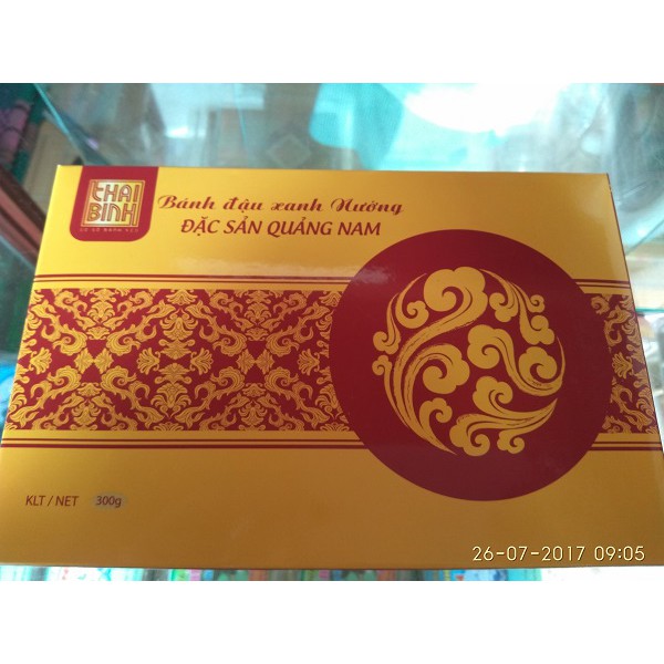 Bánh đậu xanh nướng Thái Bình gói lớn 300g