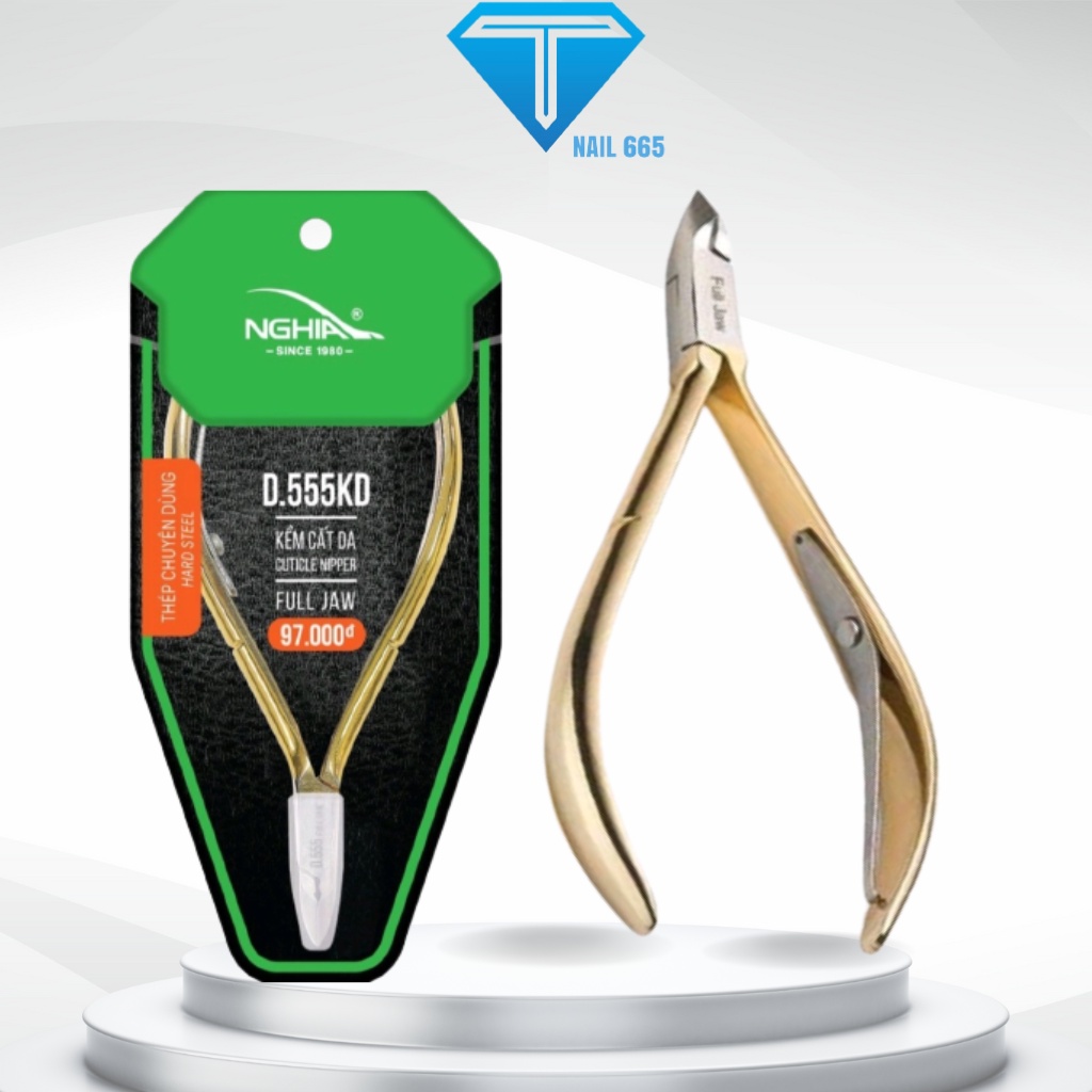 Kìm cắt da , móng tay nail , Kềm nghĩa  cắt da D555 chính hãng sắc bén