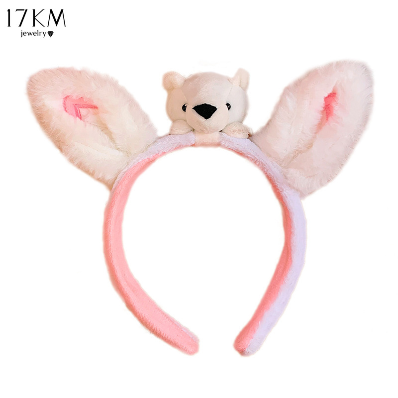 Cài Tóc 17KM Đính Tai Thỏ Đáng Yêu