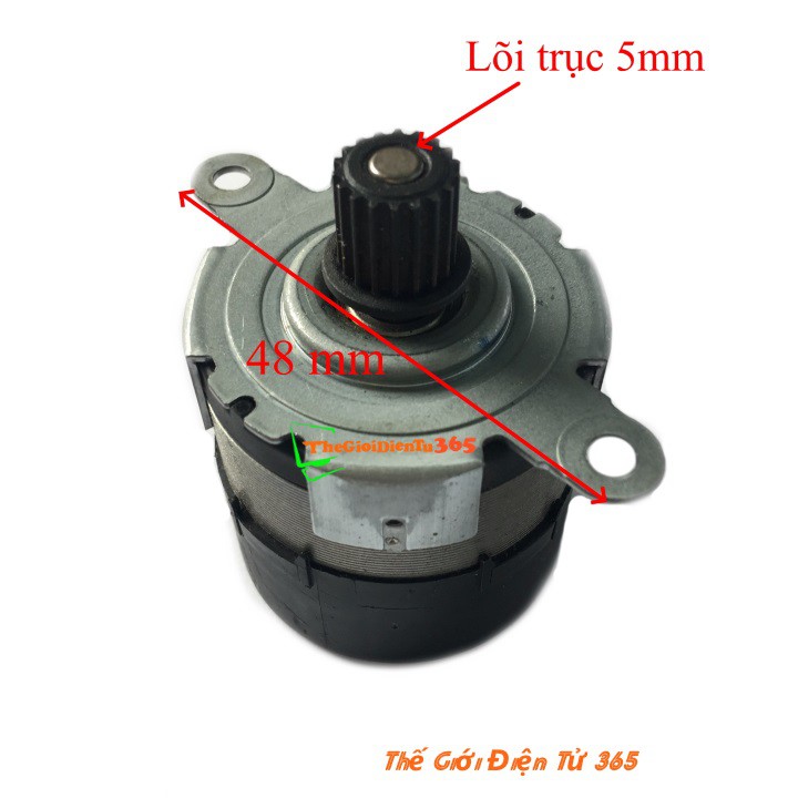 Động Cơ Brushless Chế Quạt Siêu Khỏe 10W Chạy Nguồn Ắc Quy 12V-24V