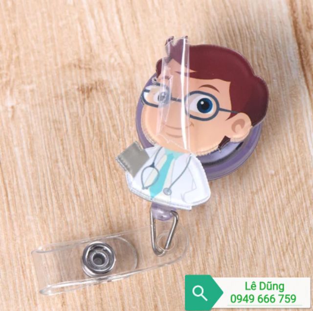 Móc đeo thẻ tên ngành Y. .