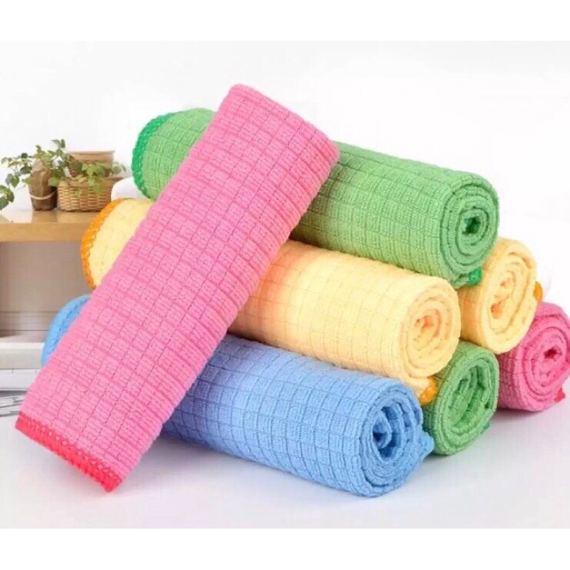 Khăn lau caro, khăn lau rửa xe 50x55 NDF