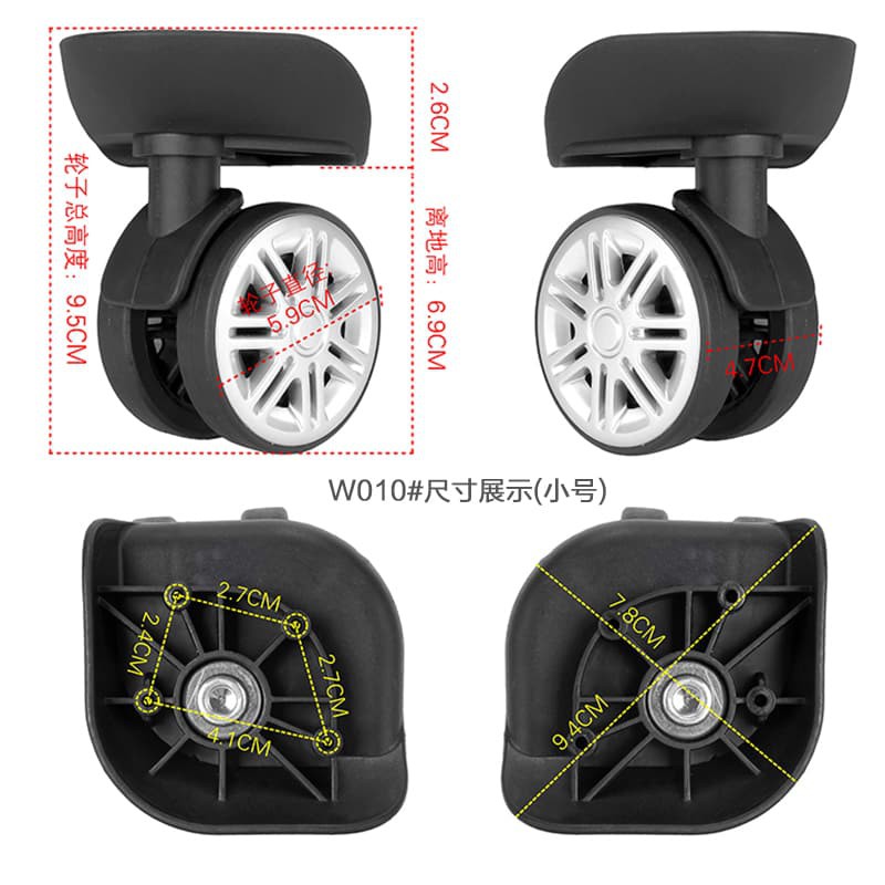 Phụ kiện Vali du lịch quai xách, khóa số, bánh xe vali Hàng nhập khẩu . Bảo Hành : 02 năm