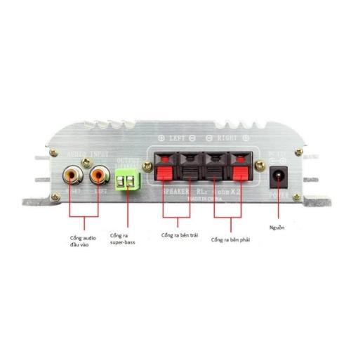 Ampli mini Super bass 300w HX-168AH