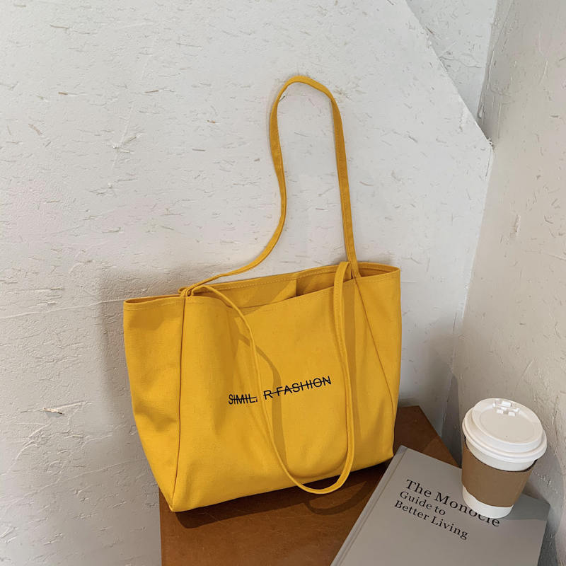 Túi xách IELGY vải canvas phong cách Hàn Quốc cho nữ