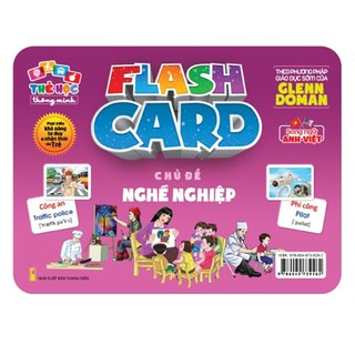 Flash card – Thẻ học thông minh (song ngữ ) 20 chủ đề 315 thẻ - Chủ đề: Nghề nghiệp