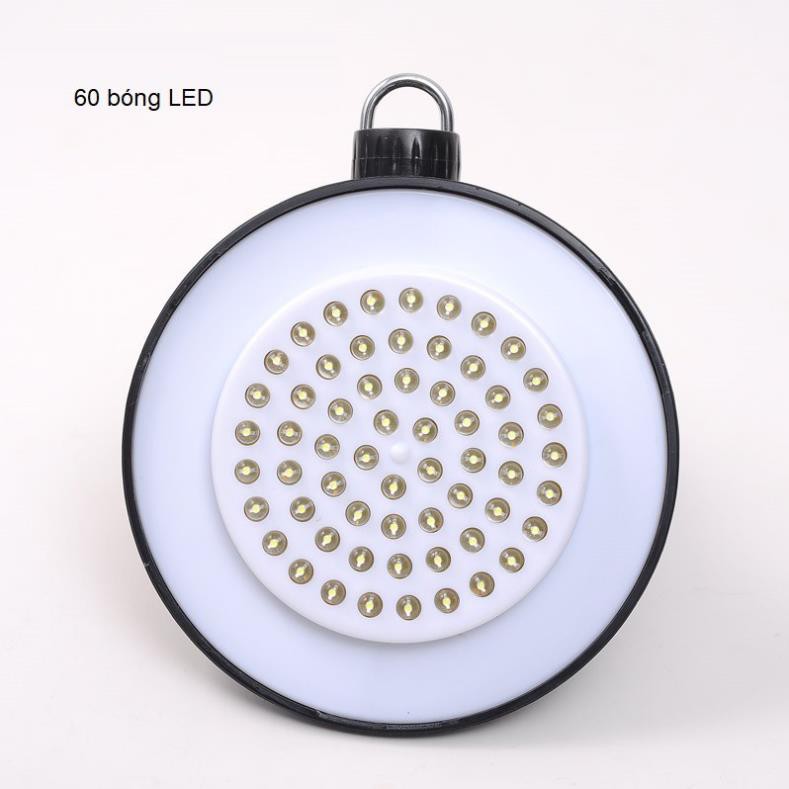 Đèn 60 led sạc điện treo đa năng ( KÈM PIN )- DÙNG KHI MẤT ĐIỆN, ĐI DÃ NGOẠI, HOẠT ĐỘNG NGOÀI TRỜI SSHCN