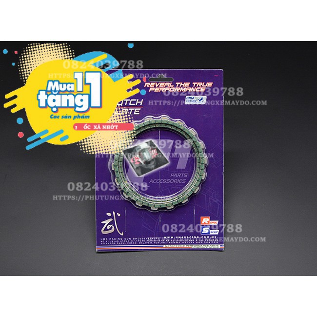 BỐ NỒI UMA RACING V4 CHO EXCITER 135 CÔN TỰ ĐỘNG