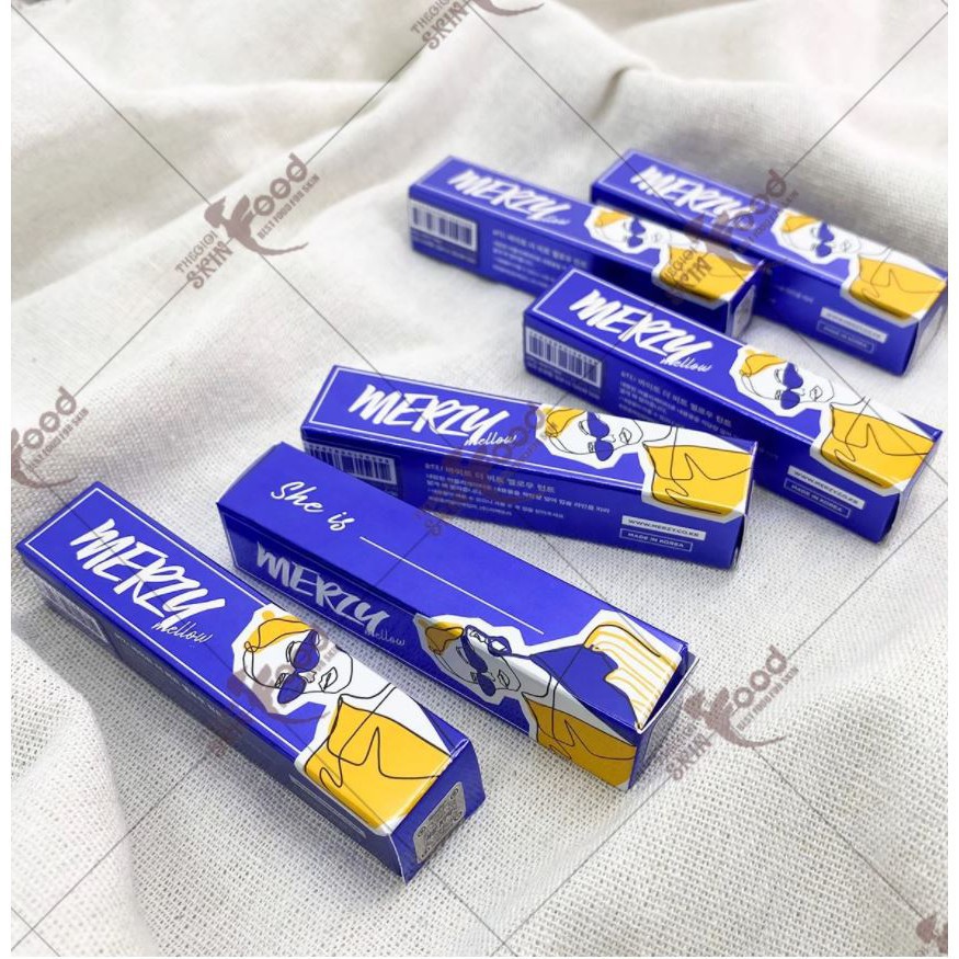 AS Son Kem Lì, Siêu Mịn Merzy Bite The Beat Mellow Tint 4g 4 6