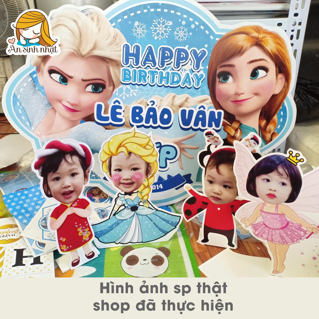 chibi cho bé, chibi sinh nhật, thôi nôi, đầy tháng