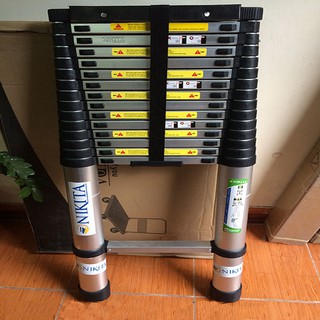 Thang nhôm rút 4,1m Nikita Nhật Bản KN-R41