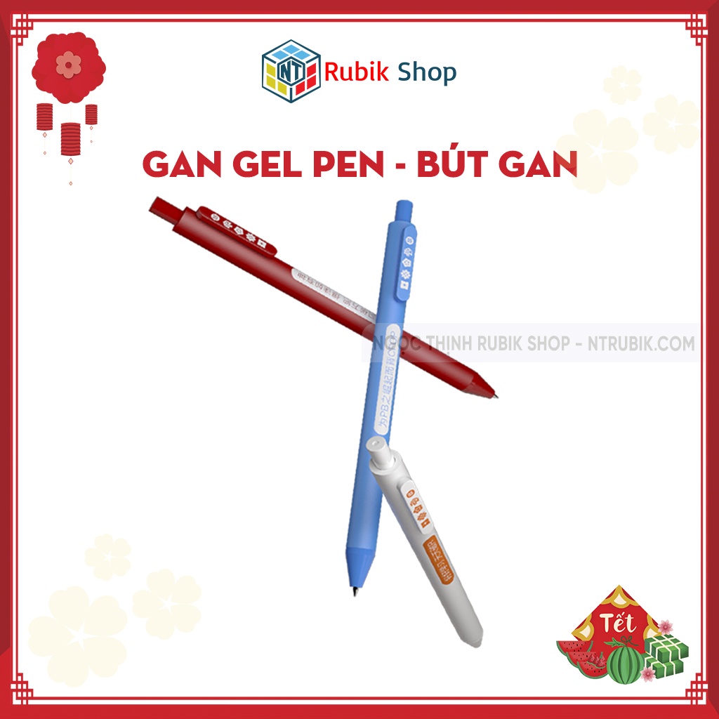 [Phụ Kiện Rubik] Gan Gel Pen - Bút Bi Gan 0.5mm Hộp 3 chiếc