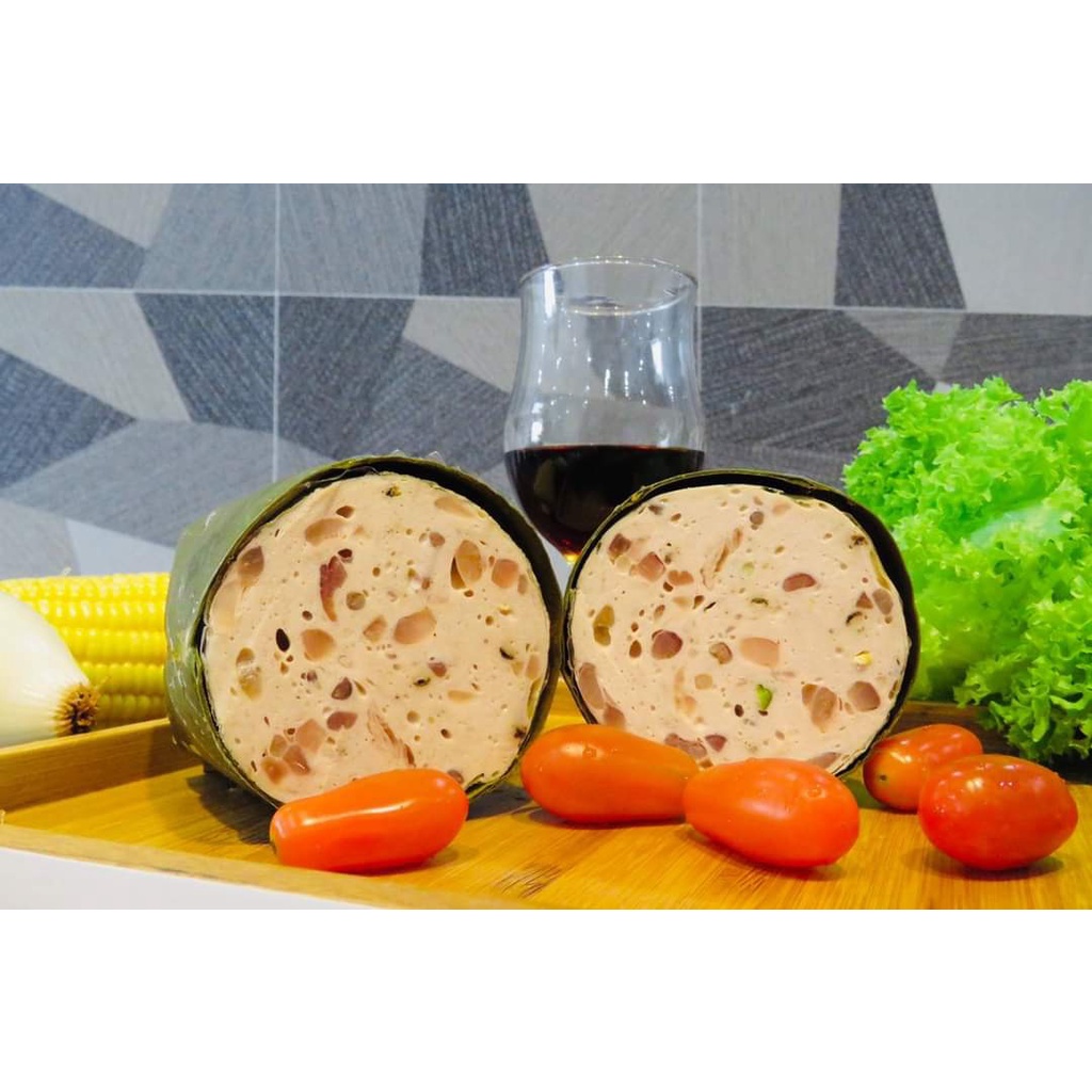 55k 500gr CHẢ DA HEO  ỚT XIÊM XANH SIÊU NGON