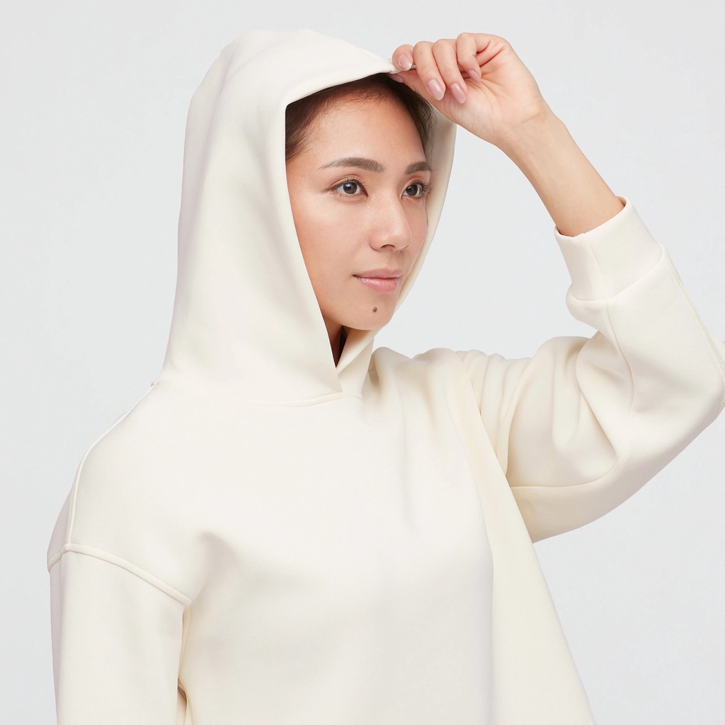 Áo Sweatshirt có mũ siêu co giãn Uniqlo Nhật Auth