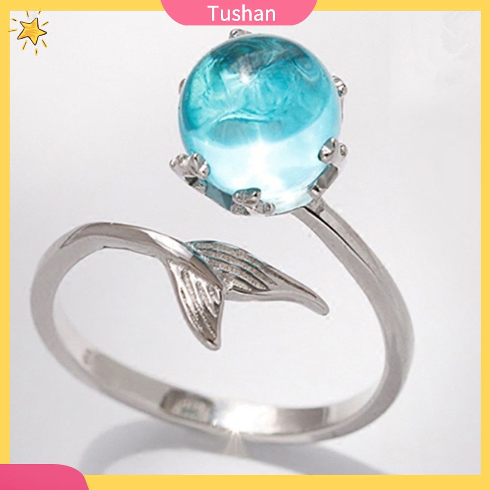 Nhẫn nữ đính đá phong cách thời trang điều chỉnh được