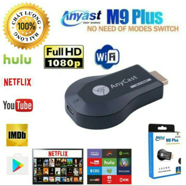 HDMI Không Dây AnyCast M9 Plus Cao Cấp