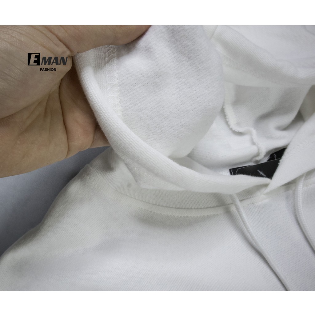 Áo Hoodie Nam Vải Nỉ Cotton Dài Tay Form Rộng Đẹp 1 Màu Trơn Đen Trắng Xanh Xám Đủ Màu Đủ Size M L XL 2XL | BigBuy360 - bigbuy360.vn