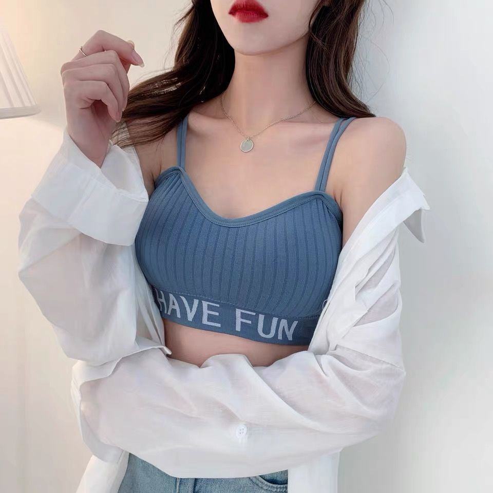 Áo ngực thể thao GAVINBROWN không gọng chống sốc phong cách Hàn Quốc quyến rũ cho nữ
