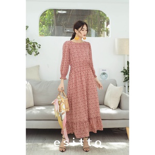 Đầm Luxury dáng dài - esitto [ESOWB14007]
