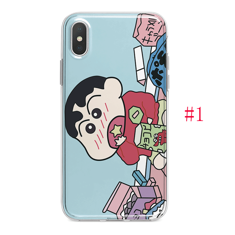 Ốp Lưng Ốp Lưng Xiaomi Redmi Note 8 8A Pro Vỏ Điện Thoại Silicone Mềm Bút chì Shin chan